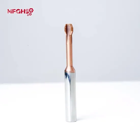 High-Performance Heat-Resistant Solid High Hardness Non-Standard Customized Thread End Mill